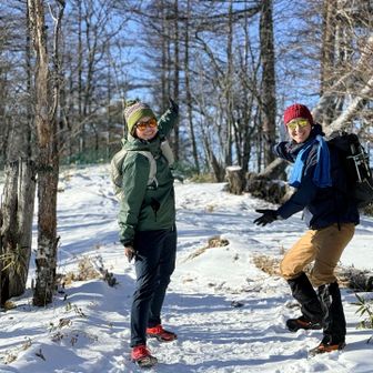 今回はトオルさんとフミエちゃんと一緒
この三人で山に登るのは今回が初めて🔰
それぞれ別々でGFチャンネルに登場しているよ