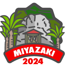 宮崎バッジ2024「奇岩・渓谷」 
