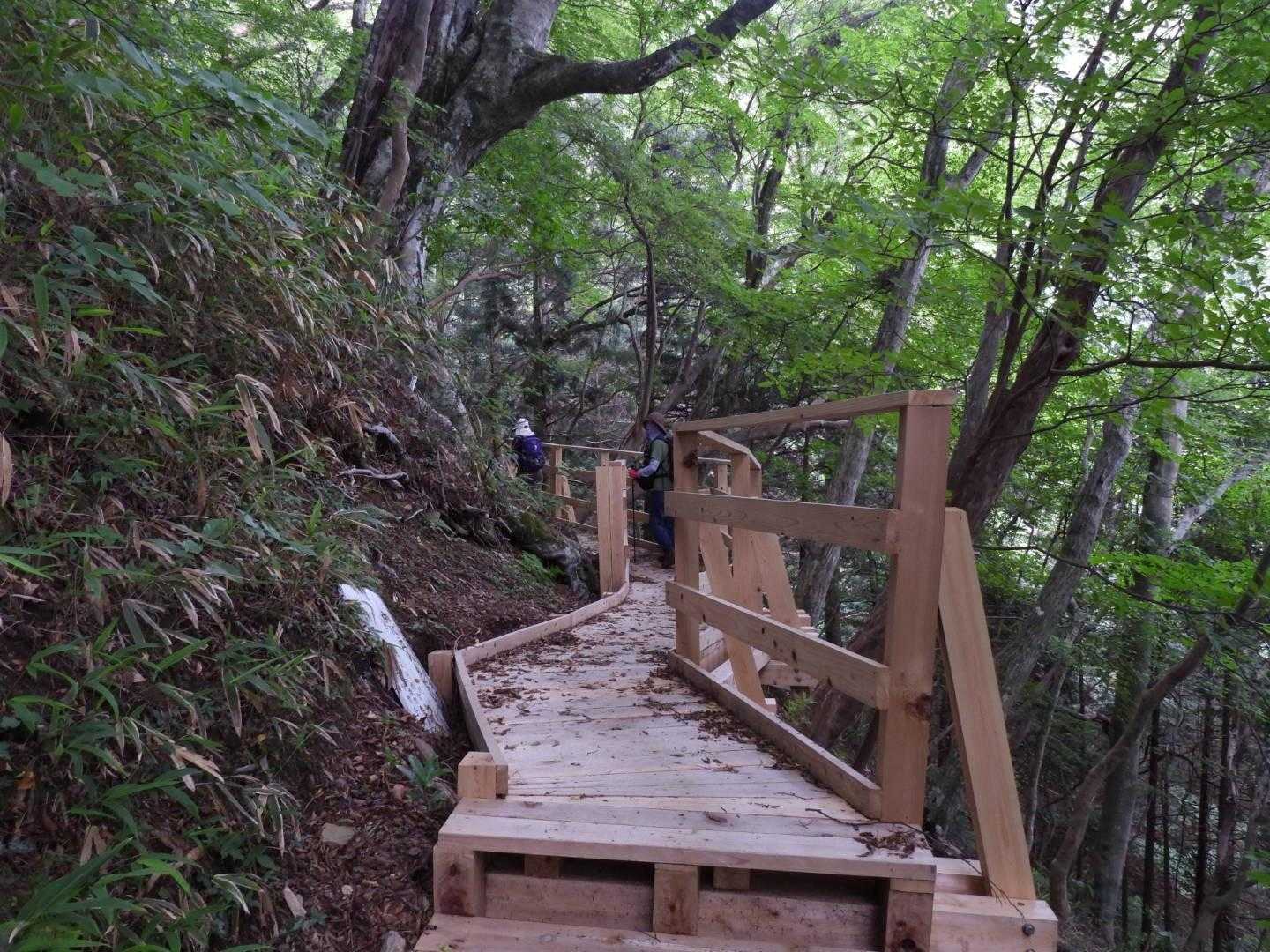 足元弱い箇所はキレイに補修されてました。素晴らしい〜🙂