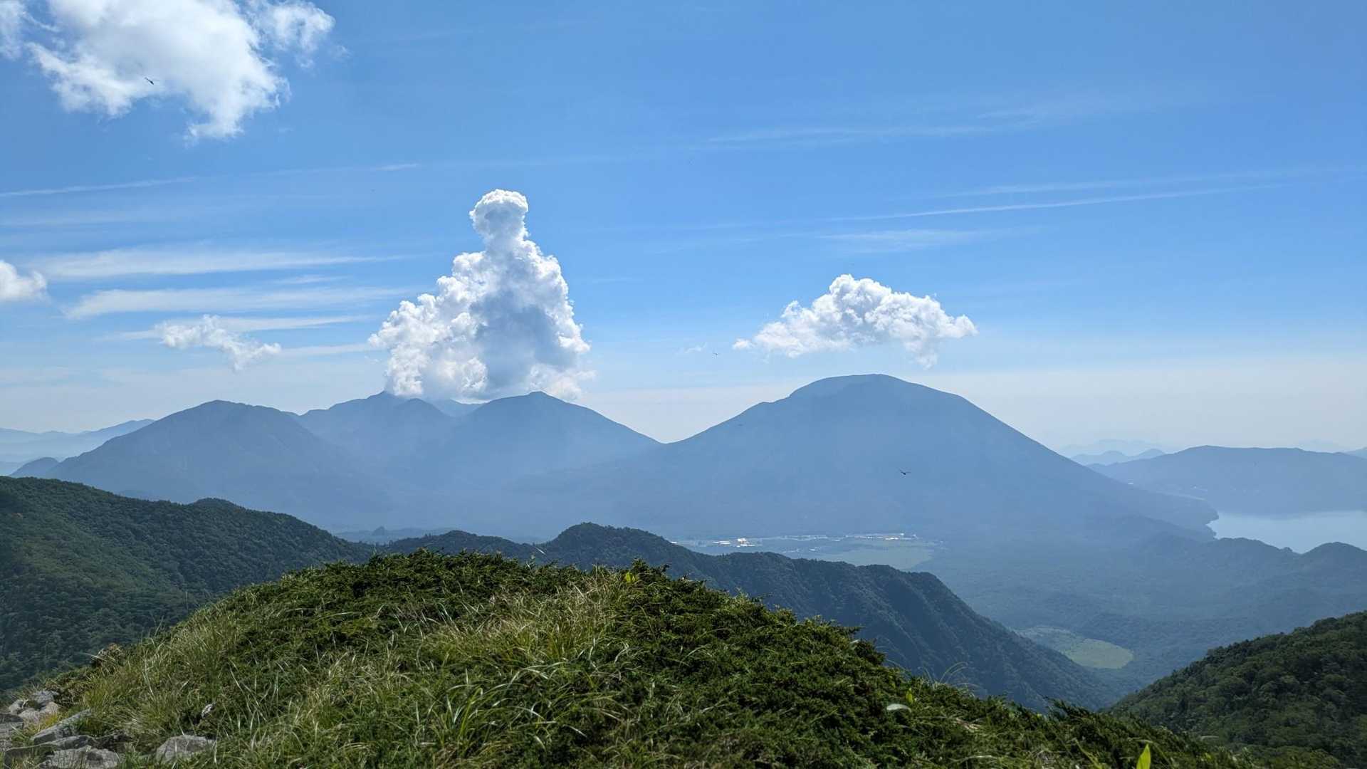 少しづつ、雲が…