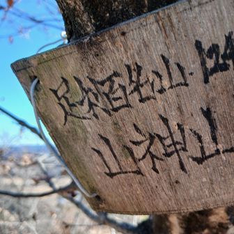 ④山神山　下から読んでも山神山