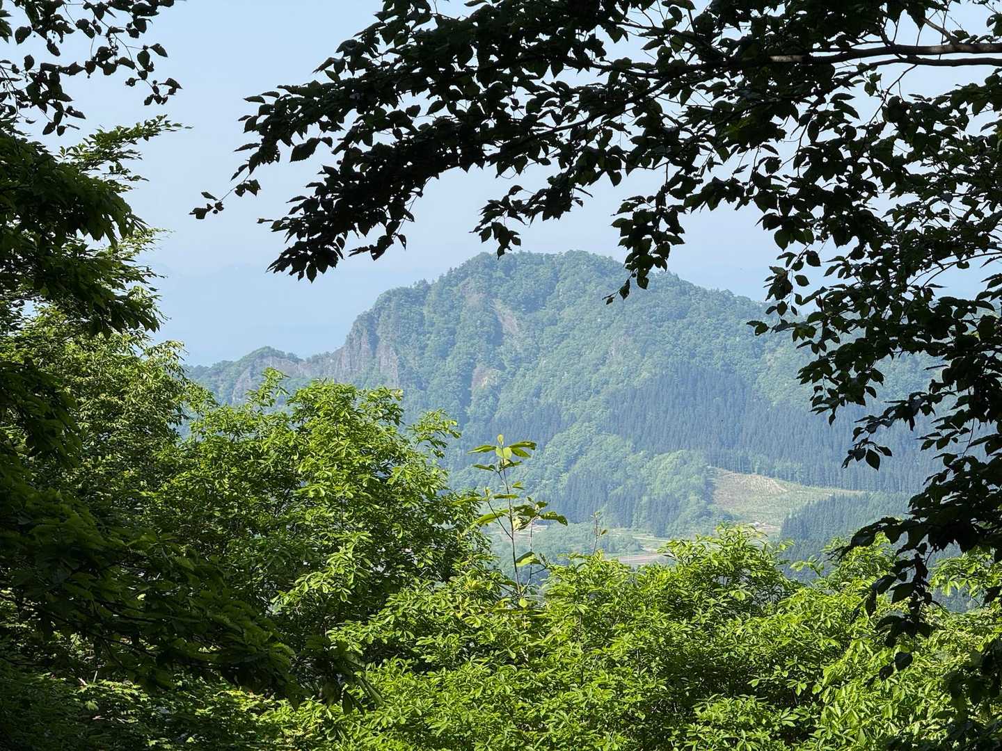展望ポイントから竜馬山