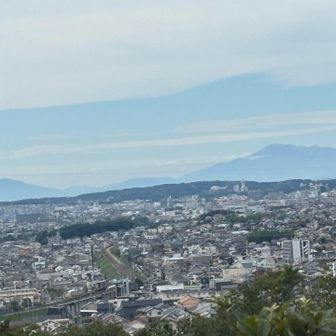 三角点からの景色。