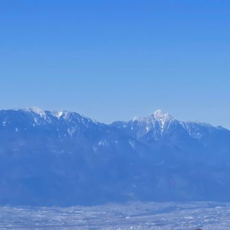 甲斐駒＆仙丈。