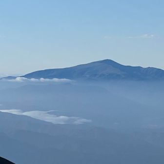 今日は月山もくっきり✨