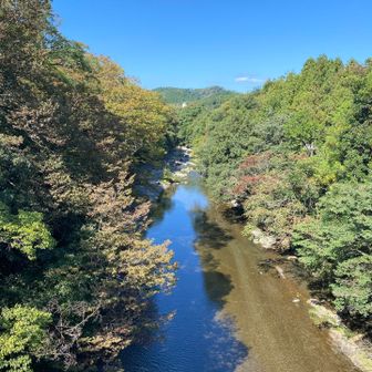 吾妻峡が見えます