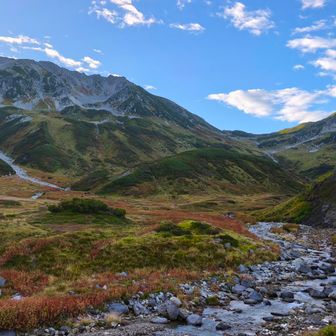 テント前に広がる景色。素敵すぎ。