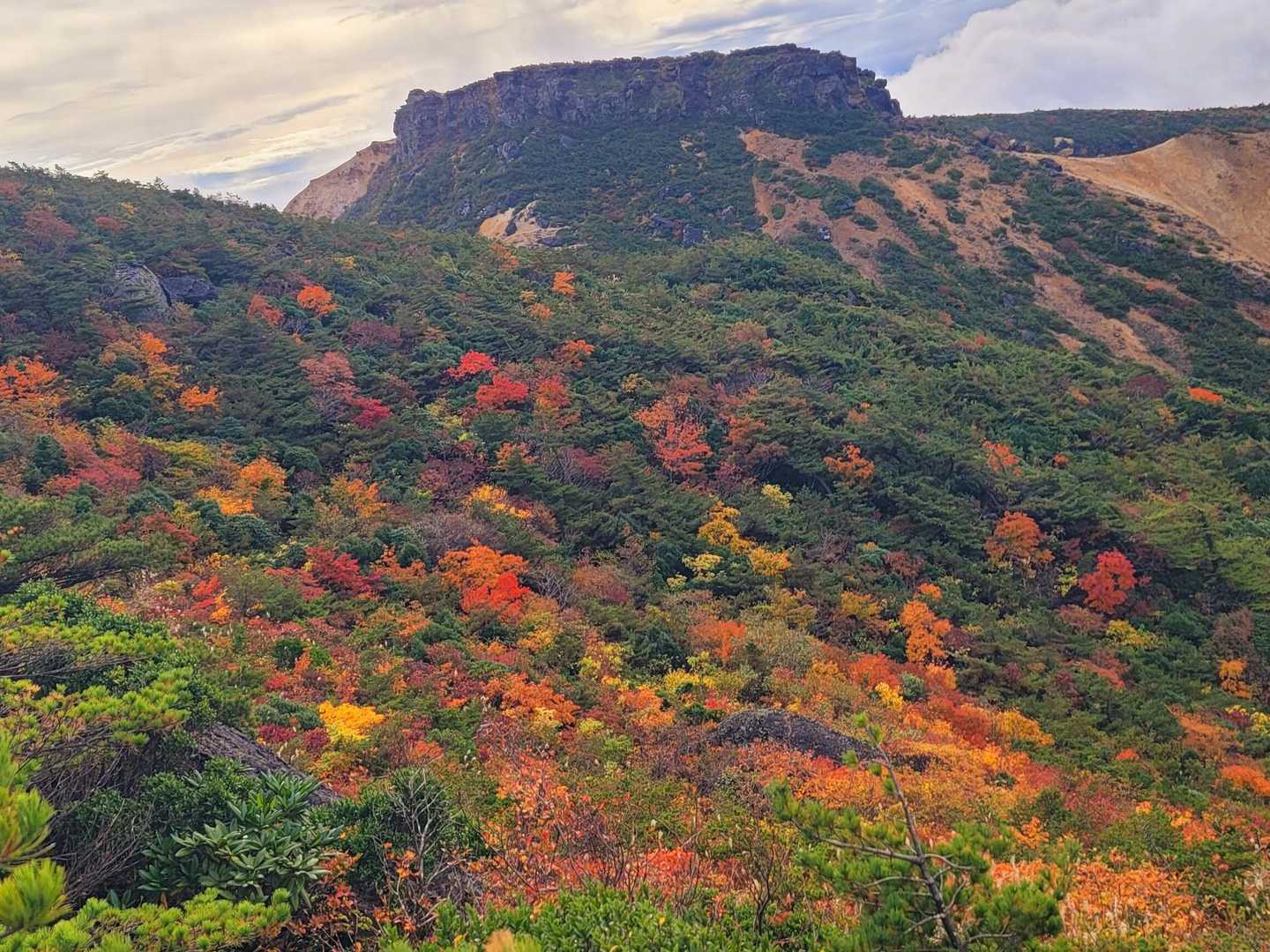 沼尻登山口-安達太良山-鉄山 周回コースの写真