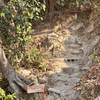 戸坂登山口に降りてきました
次は松笠山へ、時間がなくなったので下山します🤣