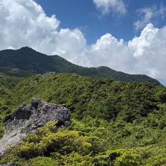 この後向かう北横岳