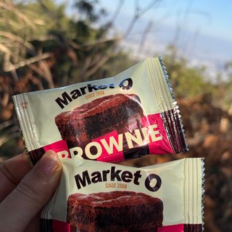 そしてオヤツはMarket Oのブラウニー😋💕