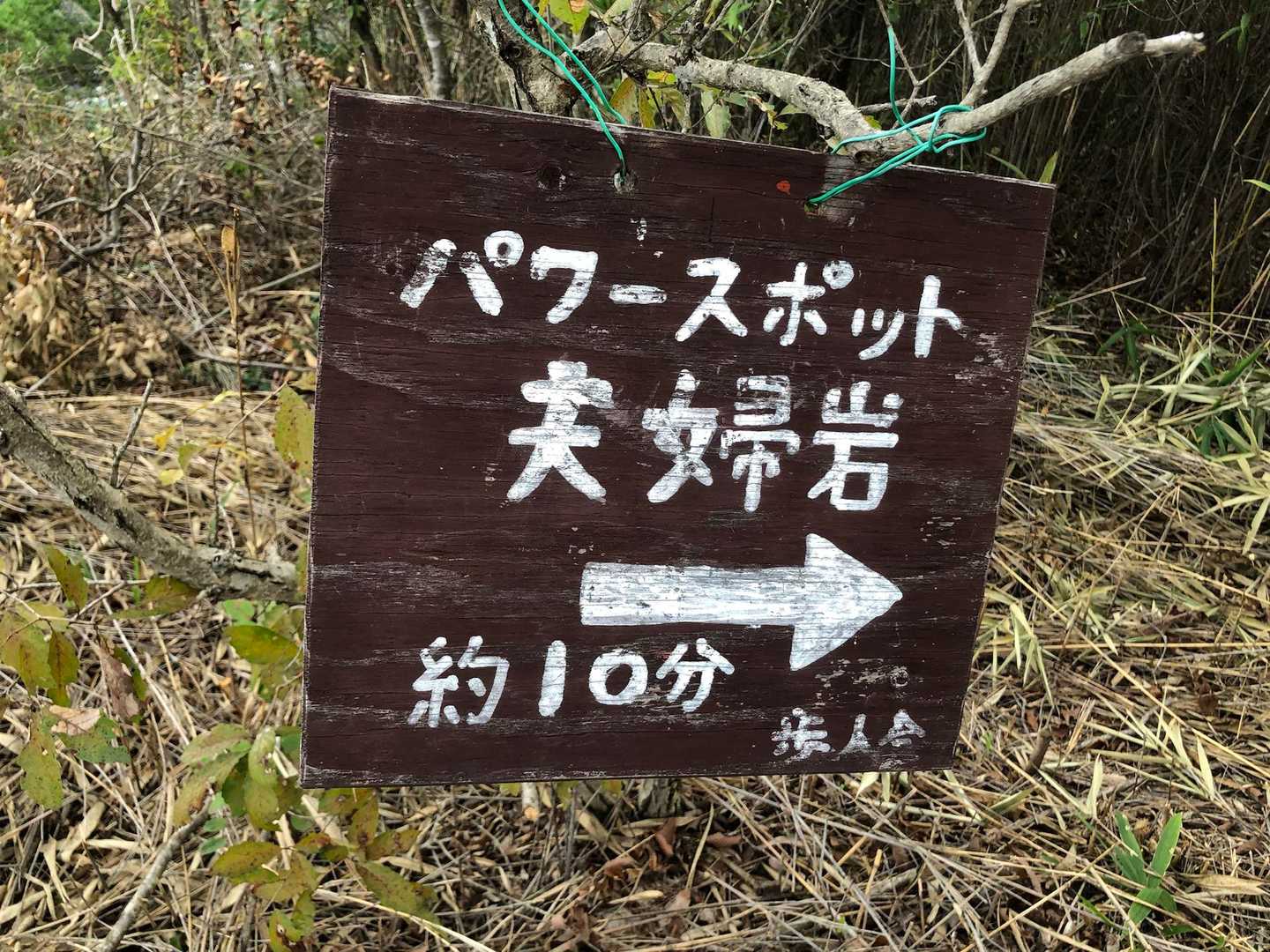 パワースポットまで10分😄
