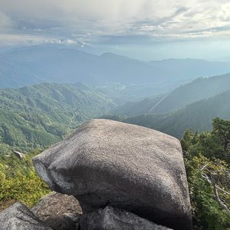 摩利支天からの眺め❗️夕方に登って良かった☺️