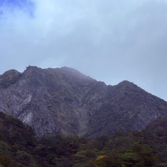 やっとここで顔が見えた三鈷峰の山頂
会えてよかった🤗