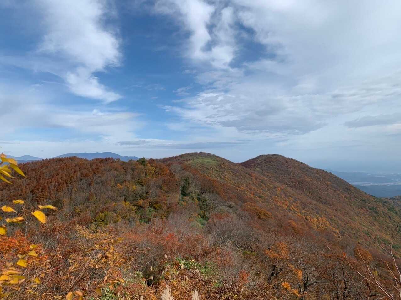 額取山の写真
