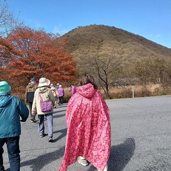 合流後は榛名富士のロープウェー乗り場に
