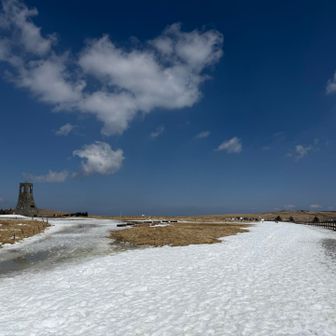 美しの塔まで戻ってきた。ゴールまであと少し。