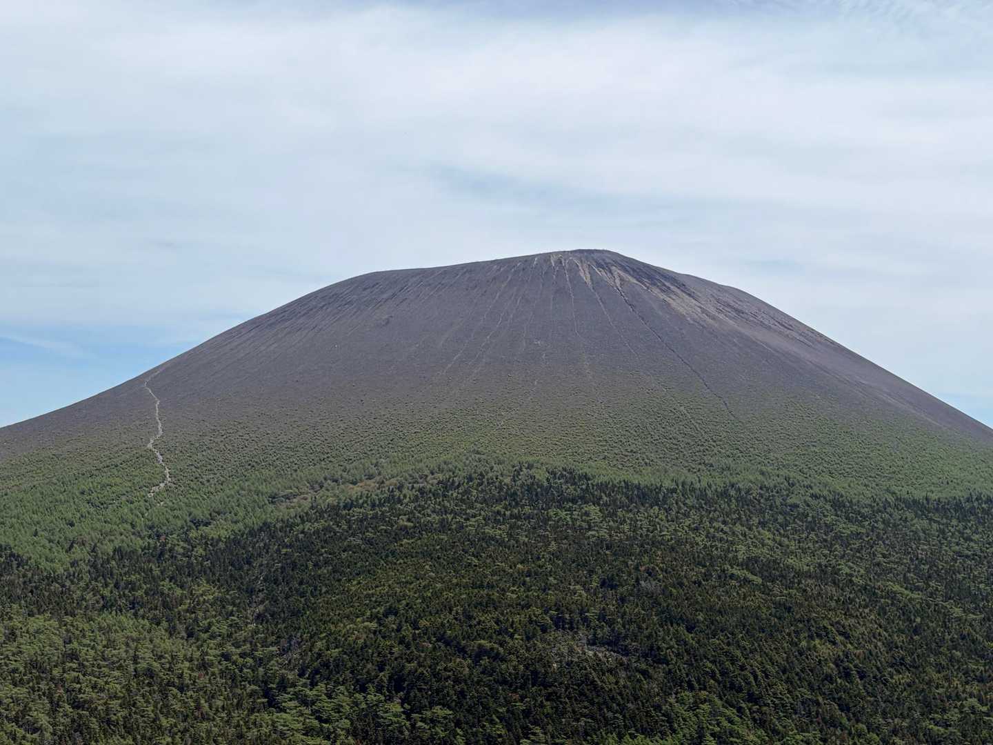 黒斑コース登山口-車坂山-賽の河原-前掛山-Jバンド-鋸岳 周回コースの写真