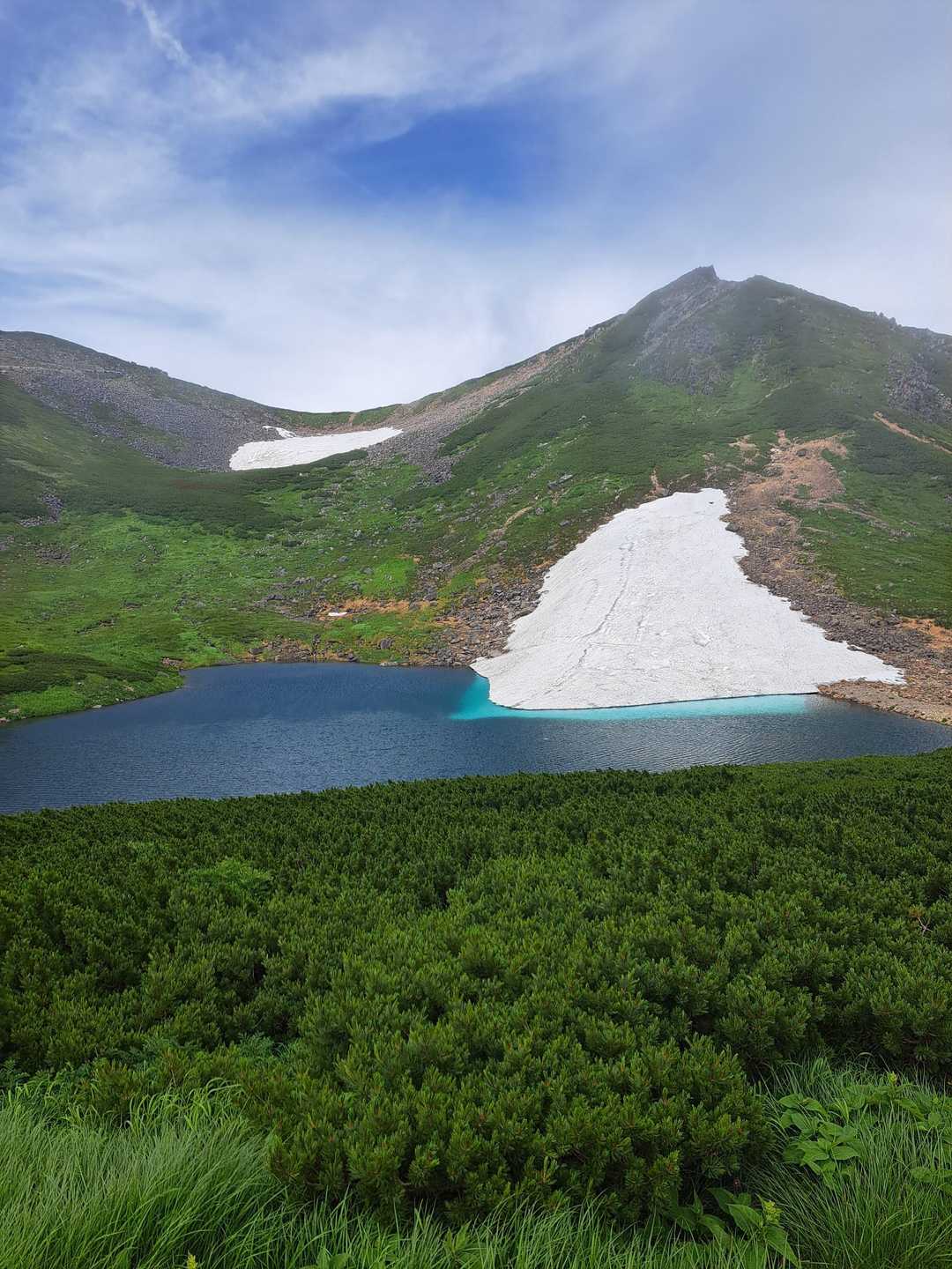 乗鞍山頂バス停-富士見岳 往復コースの写真