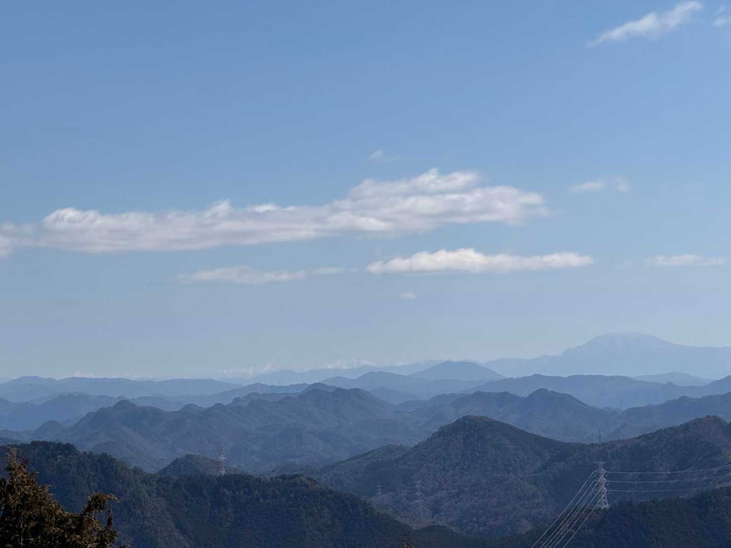 天王山-白山-誕生山 縦走コースの写真