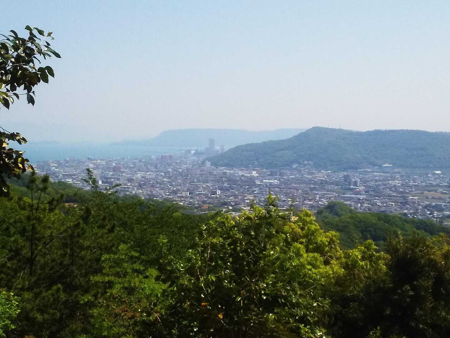 勝賀山登山口-赤子谷-勝賀山 往復コースの写真