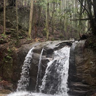 二ツ釜の滝💧