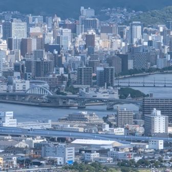 母校が見える