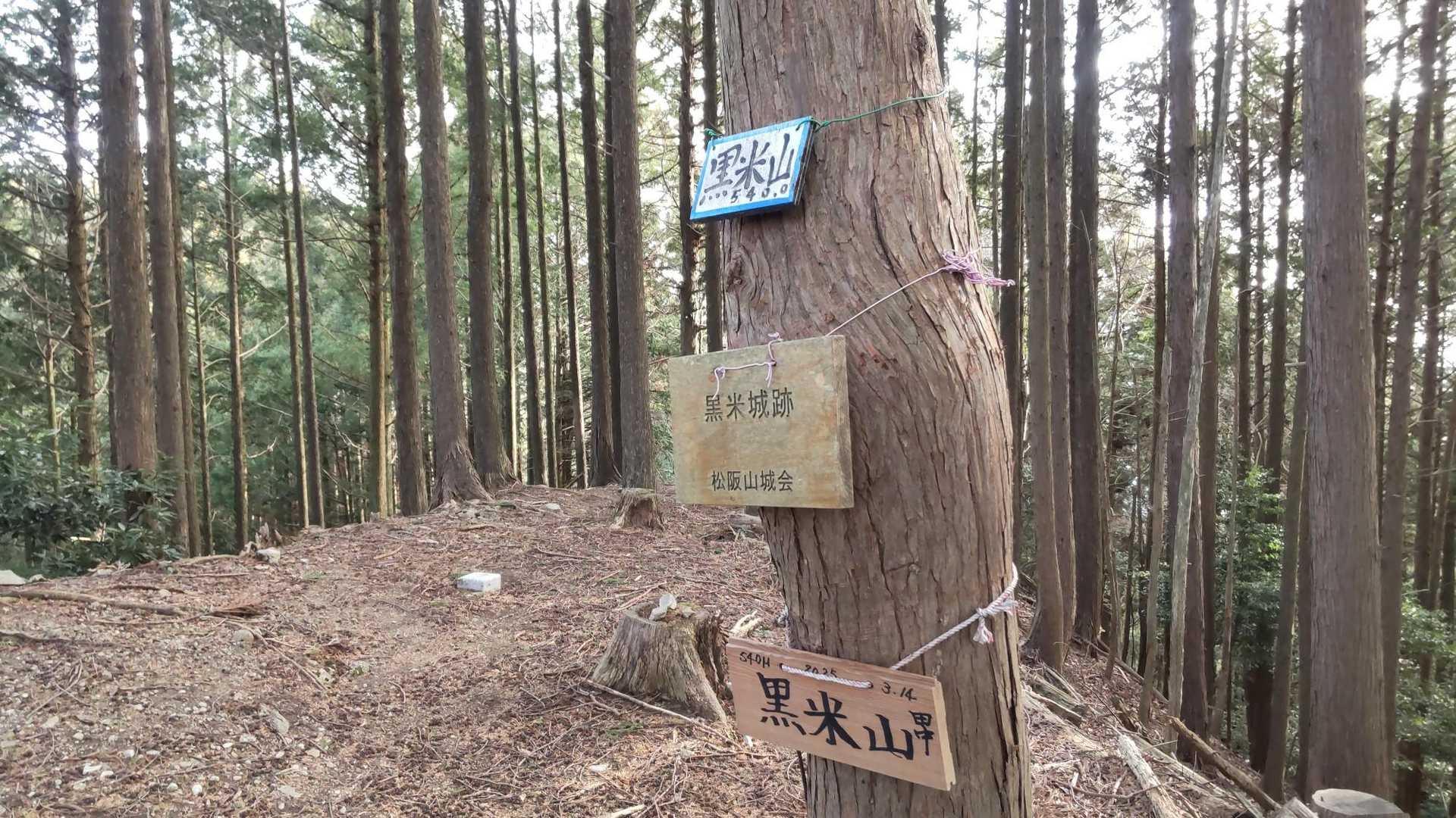 山名板いっぱい
