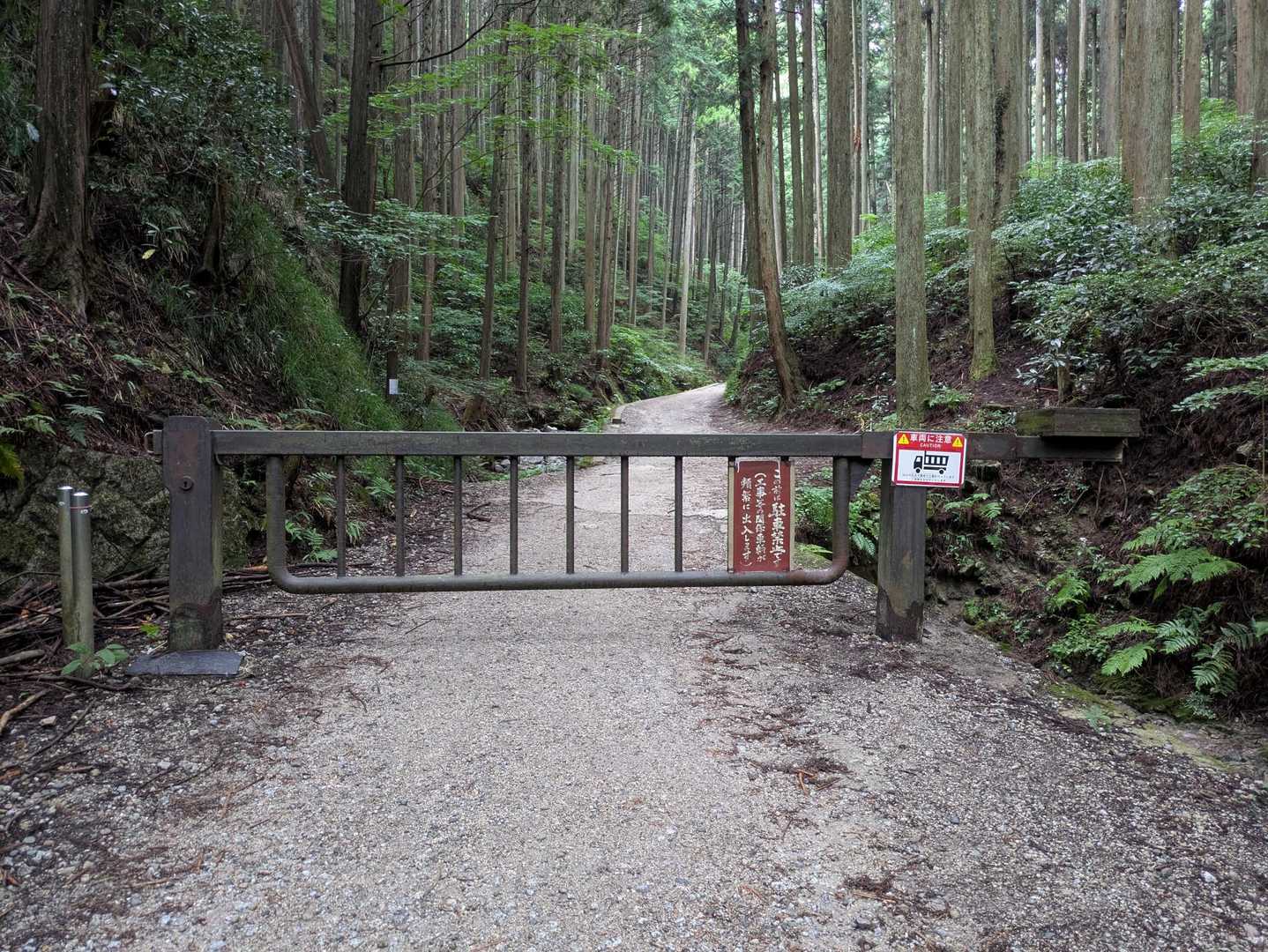 閉まってるの珍しい