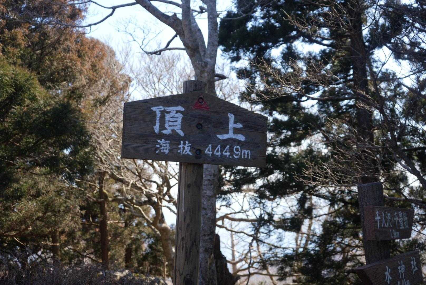 50分で山頂！
まずまずです～⭐