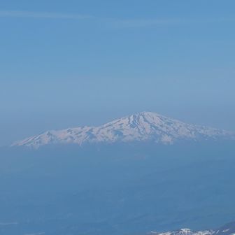 鳥海山、アップ。