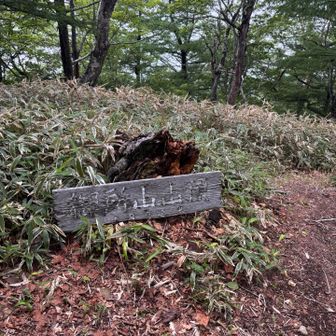 本日最後のピーク、御所山でランチ