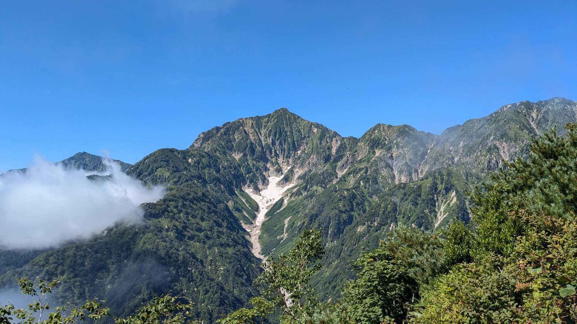 アルプス平〜遠見尾根〜五竜岳 往復コースの写真