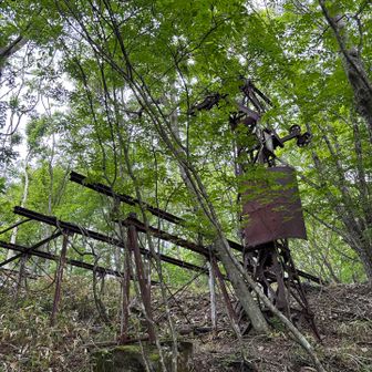 赤城山スキー場の名残です