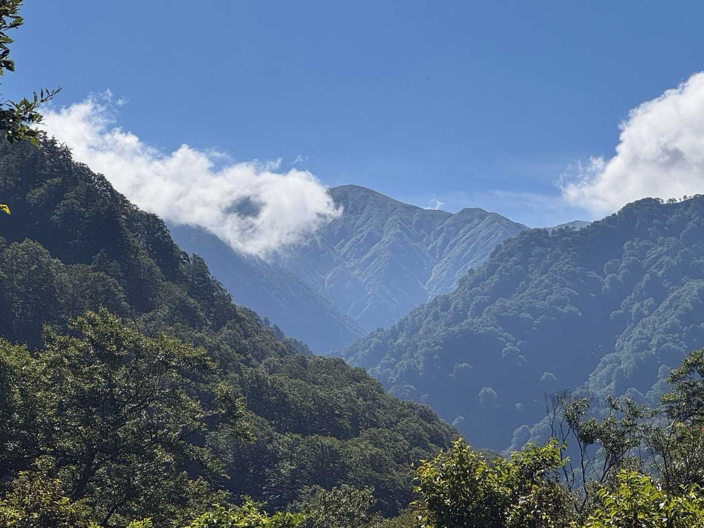 これはえぶりさ岳の前の山です🏔️！