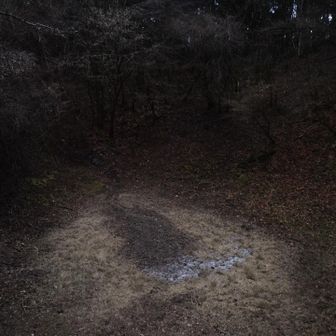 火口でぐるぐるして遊んでました