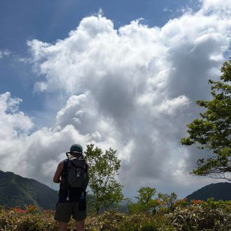 汗だらだらで高天原🏔️✨