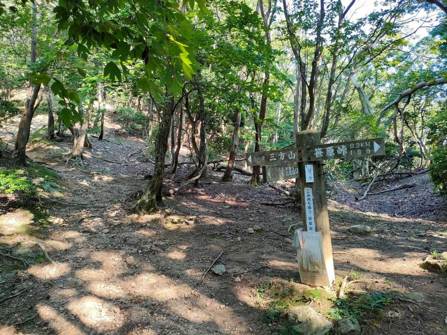三方山まであと少し
