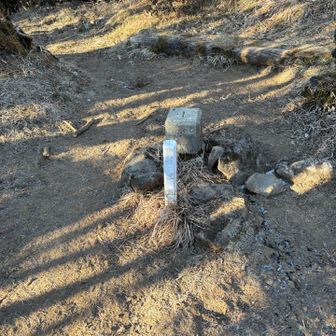 神が宿る山　神山登頂です