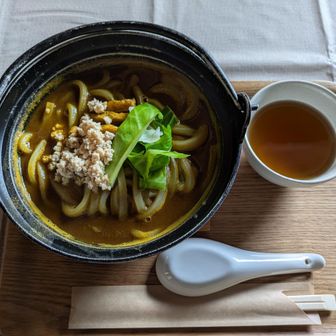 二の池ヒュッテのカレーうどん