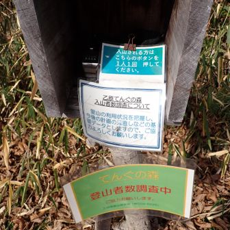 登山者カウンターをポチ！