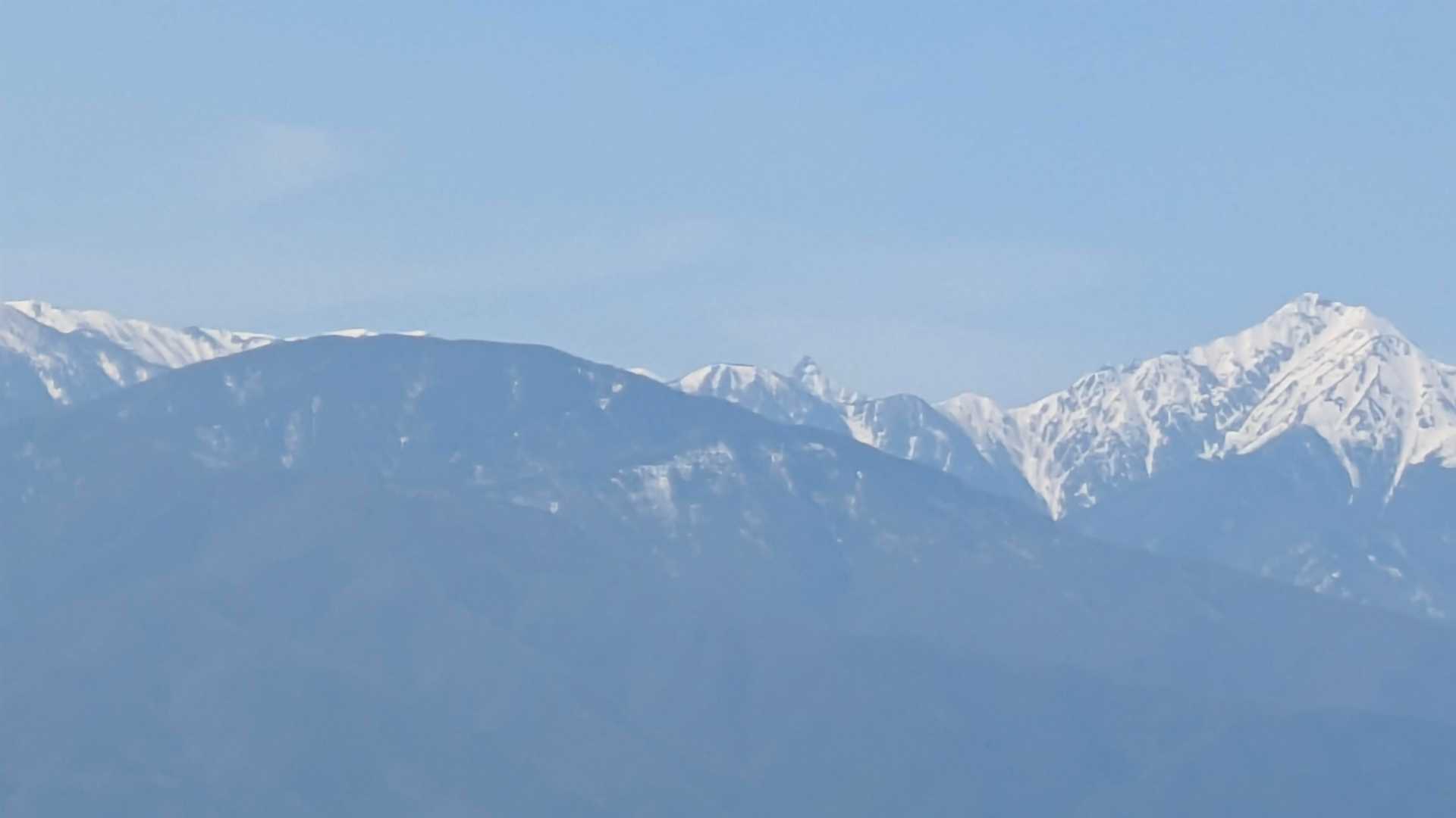 槍ヶ岳見えますか