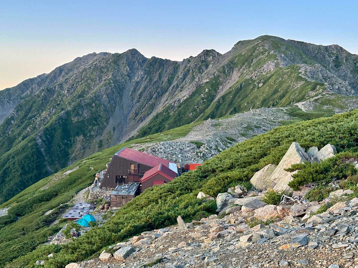広河原登山口-北岳-中白根山-間ノ岳 周回コースの写真