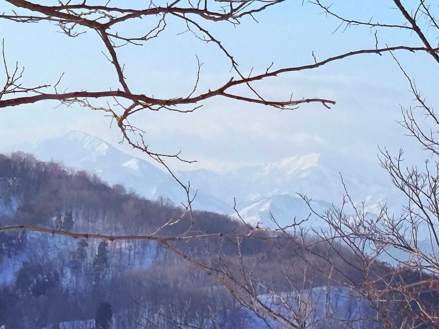しらばく歩くと白山も🤩