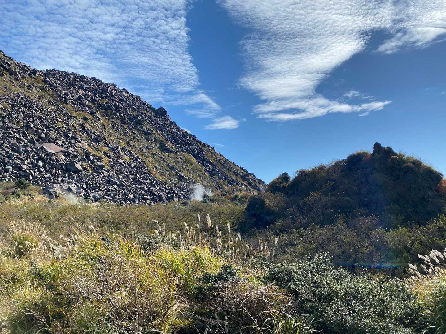 写真で見ると分かりにくいですが本当に目の前でした。