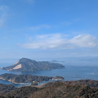沖野島、大黒神島、阿多田島🏝️
大竹と周防大島も見える👀