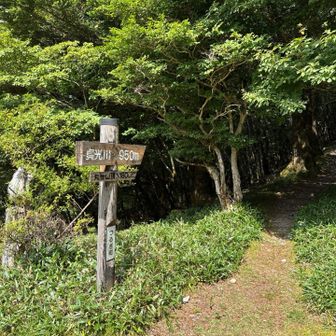 登山口に戻ってきました。
塔丸、丸笠山は名の通り、登りやすい初心者向けの山と検証できました😆
ちなみに剣山は太郎笈とも呼ばれ、次郎笈と兄弟山です…お疲れ様でした😊