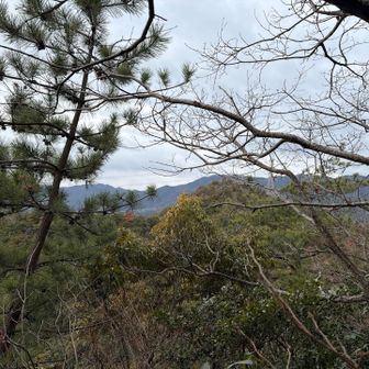 平家ヶ城が見えます