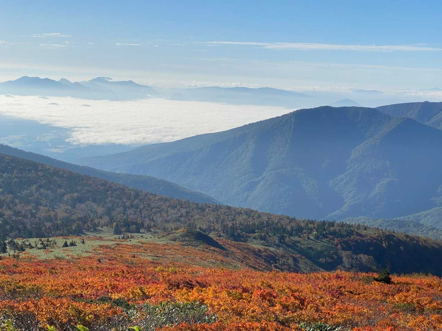 急登のご褒美はこの景色🍁✨