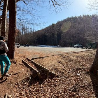 　駐車場に到着。　アー楽しかった😁